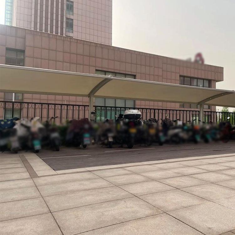 林芝膜结构电动车棚