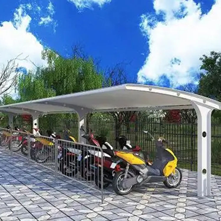 林芝膜结构电动车棚